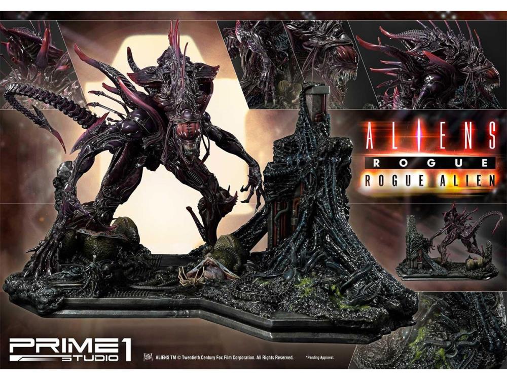 Aliens Premium Masterline Rogue Alien Battle Diorama Gallery Image 5