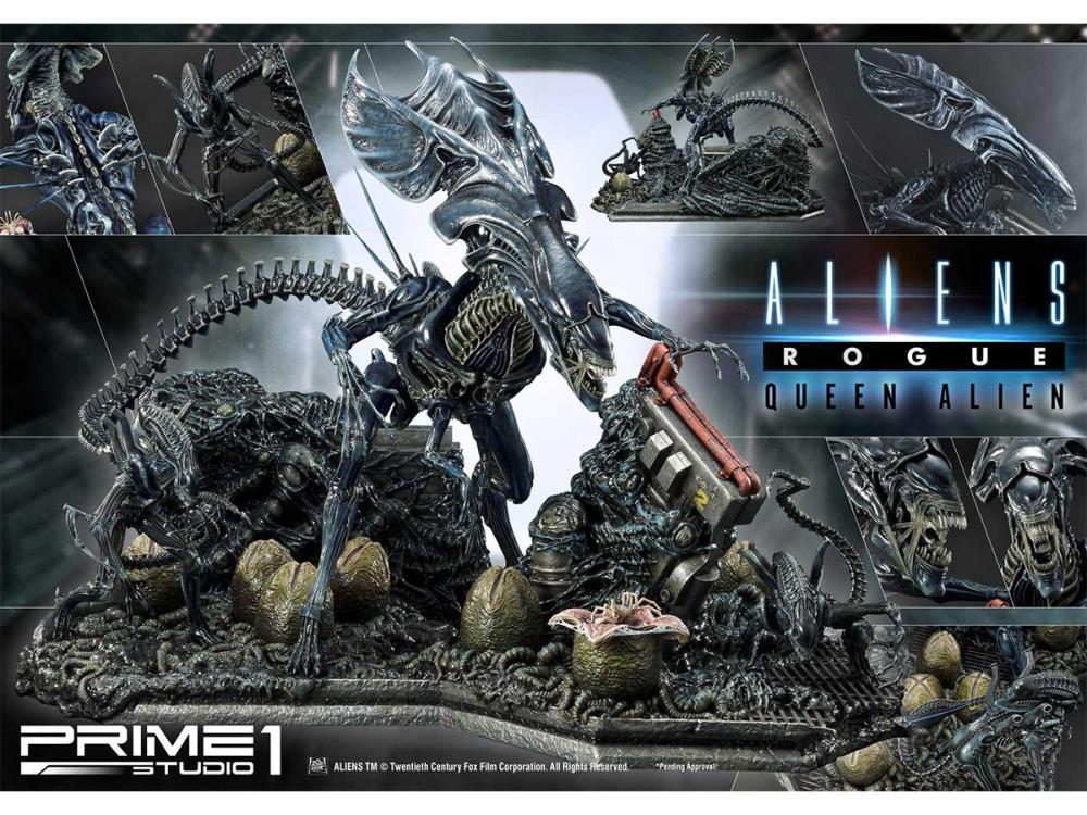 Aliens Premium Masterline Queen Alien Battle Diorama Gallery Image 8