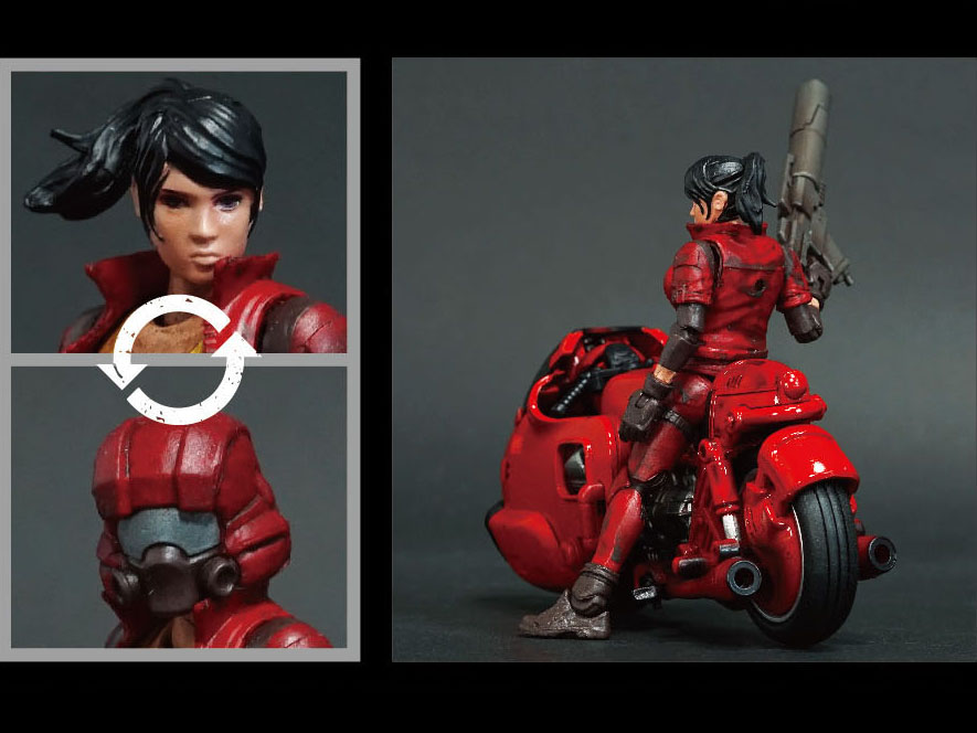 Acid Rain FAV-SP05 Capybara RED JP 2020 Action Figure Set Gallery Image 9