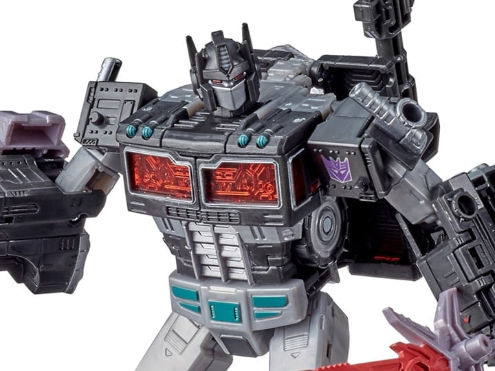 Transformers War for Cybertron Trilogy Leader Battle Worn Nemesis Prime Spoiler Pack Gallery Image 1