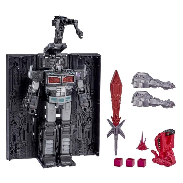 Transformers War for Cybertron Trilogy Leader Battle Worn Nemesis Prime Spoiler Pack Gallery Image 4