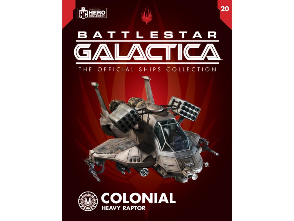 Battlestar Galactica Ship Collection #20 Colonial Heavy Raptor Gallery Image 7