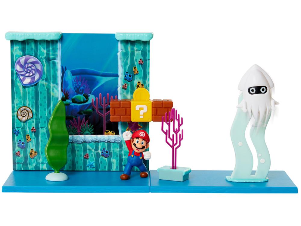 Super Mario 2.50" Underwater Playset Gallery Image 3