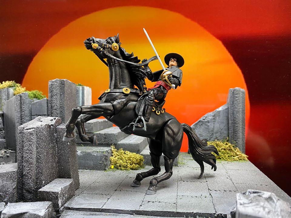 Zorro Hero H.A.C.K.S. Zorro & Tornado Figure & Steed Pack Gallery Image 3