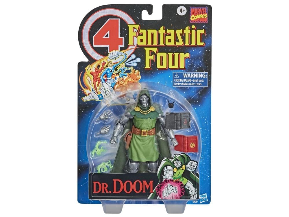 Fantastic Four Marvel Legends Retro Collection Doctor Doom Action