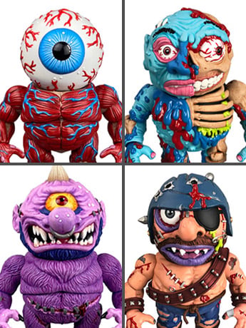 Madballs Set of 4 Figures Gallery Image 2