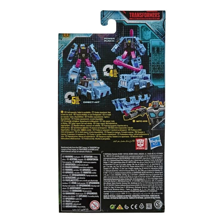 Transformers War for Cybertron: Earthrise Micromaster Direct-Hit & Power Punch Two-Pack Gallery Image 6