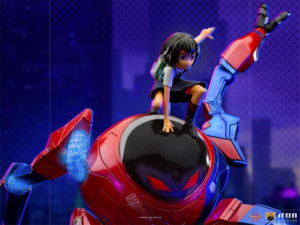 Spider-Man: Into the Spider-Verse Battle Diorama Series Peni Parker & SP//dr 1/10 Art Scale Statue Gallery Image 10