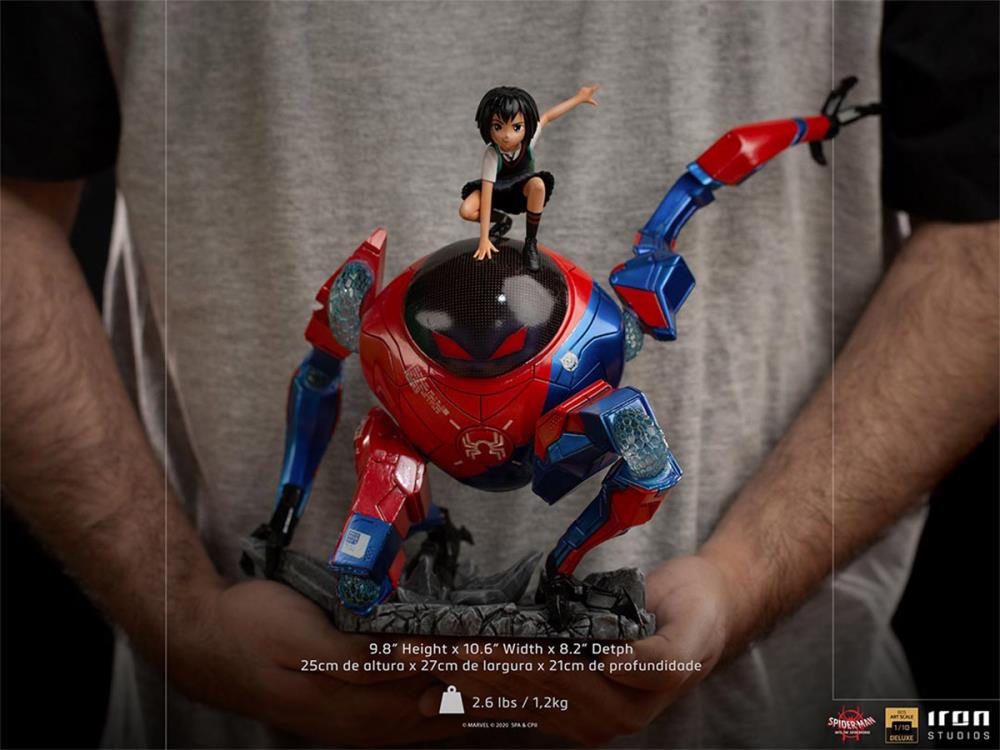 Spider-Man: Into the Spider-Verse Battle Diorama Series Peni Parker & SP//dr 1/10 Art Scale Statue Gallery Image 11