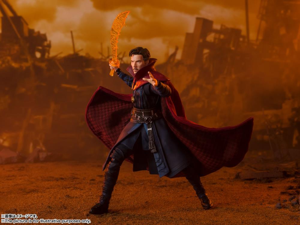 Avengers: Infinity War S.H.Figuarts Doctor Strange (Battle on Titan Edition) Action Figure Gallery Image 5