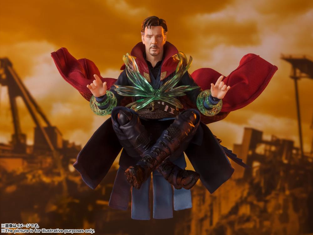 Avengers: Infinity War S.H.Figuarts Doctor Strange (Battle on Titan Edition) Action Figure Gallery Image 10