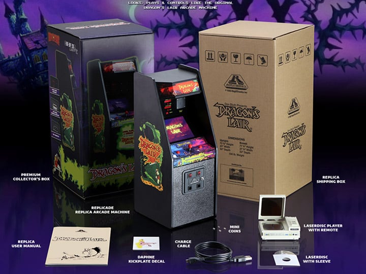 Dragon's Lair RepliCade Amusements 1/6 Scale Arcade Cabinet Gallery Image 1