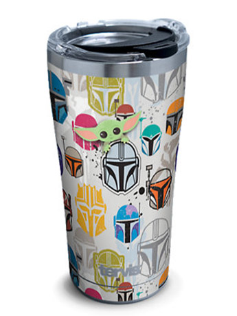 The Mandalorian Peekaboo Stainless Steel Tumbler Gallery Image 2