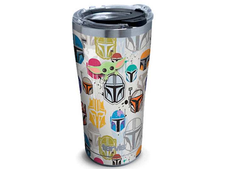 The Mandalorian Peekaboo Stainless Steel Tumbler Gallery Image 1