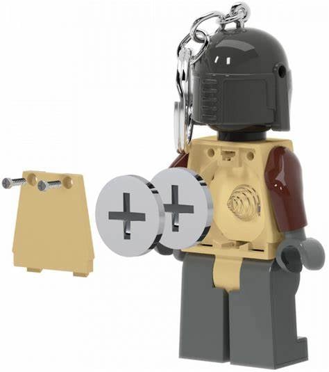 Star Wars LEGO The Mandalorian Light-up Keychain Gallery Image 4