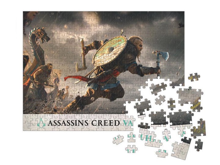 Assassin's Creed Valhalla Fortress Assault 1000-Piece Puzzle Gallery Image 1