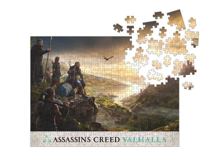 Assassin's Creed Valhalla Raid Planning 1000-Piece Puzzle Gallery Image 1