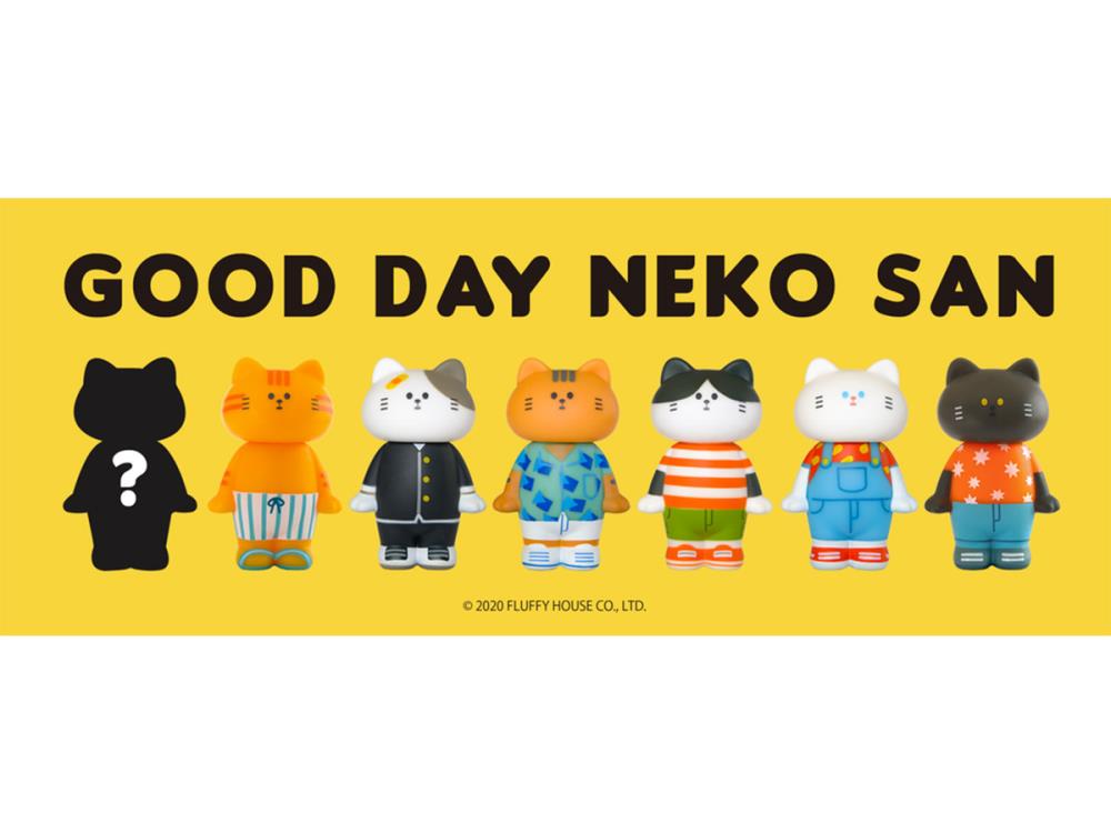 Good Day Neko Series 1 Box of 6 Figures Gallery Image 3