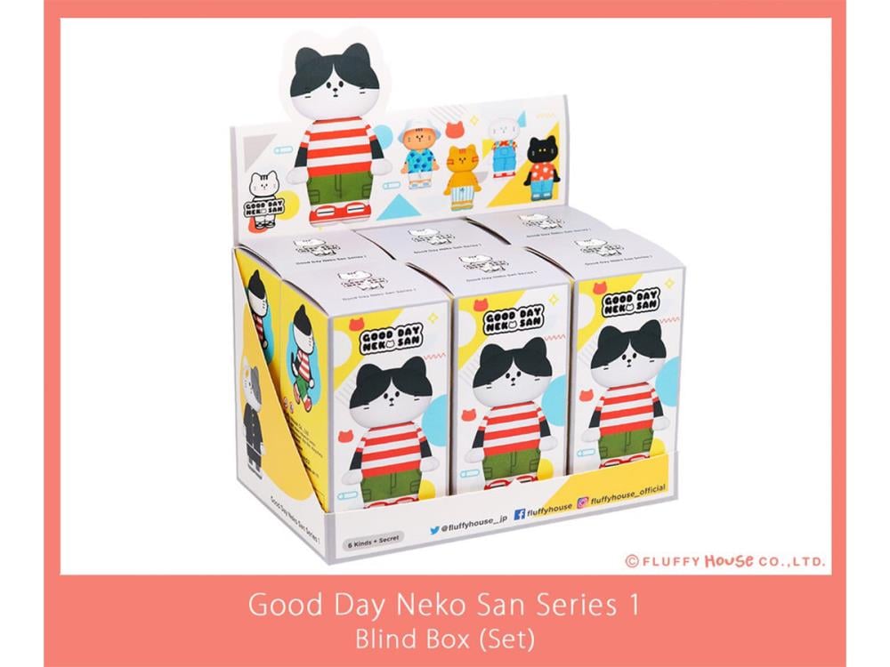 Good Day Neko Series 1 Box of 6 Figures Gallery Image 7