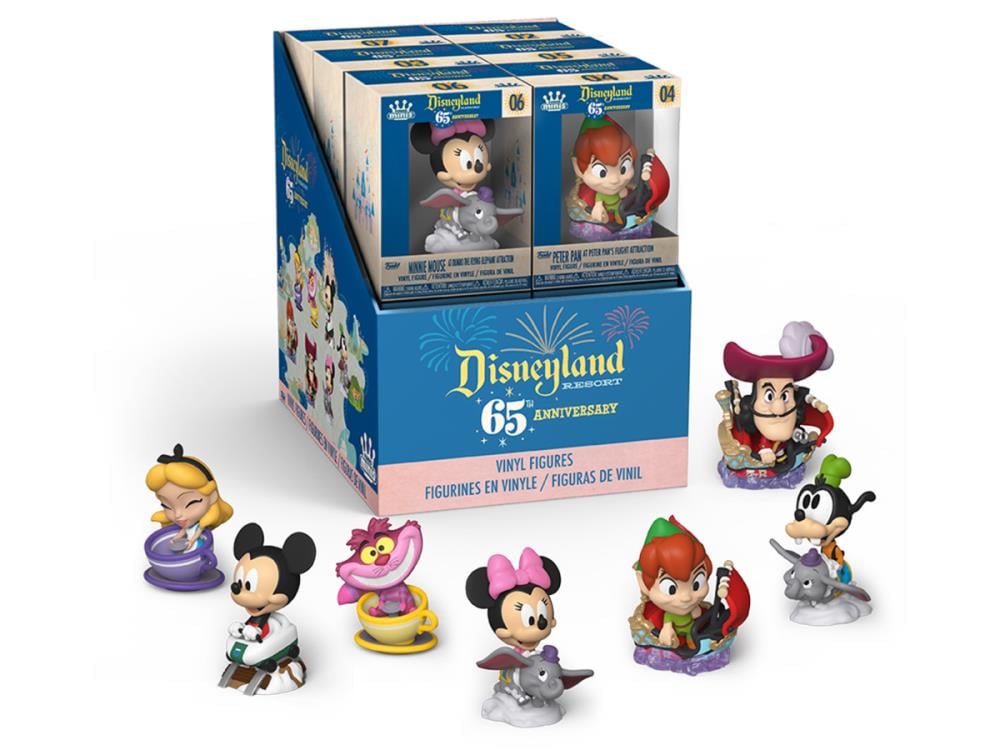 Disney Disneyland 65th Anniversary Box of 12 Mini Vinyl Figures Gallery Image 3