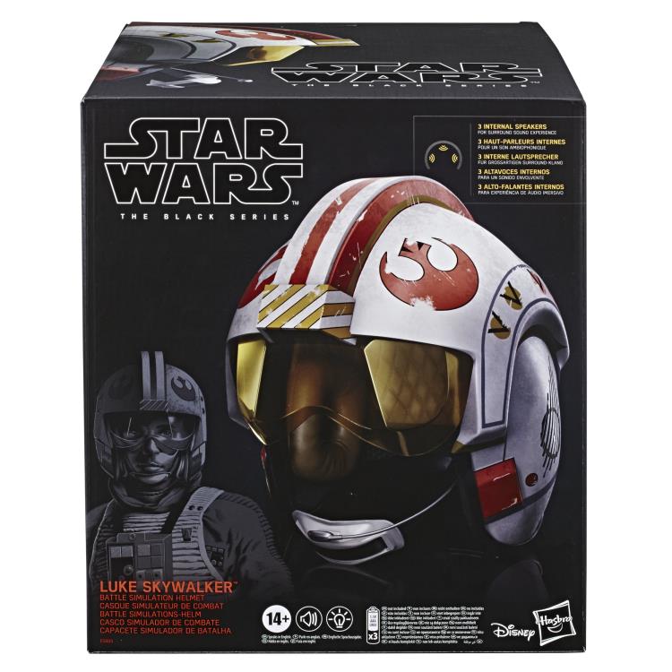 Star Wars: The Black Series Luke Skywalker (Battle Simulation) 1:1 Scale Wearable Helmet (Electronic) (Reissue) Gallery Image 7