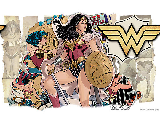 DC Comics Wonder Woman Lineage Stainless Steel Tumbler Gallery Image 3