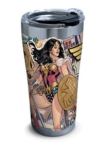 DC Comics Wonder Woman Lineage Stainless Steel Tumbler Gallery Image 2