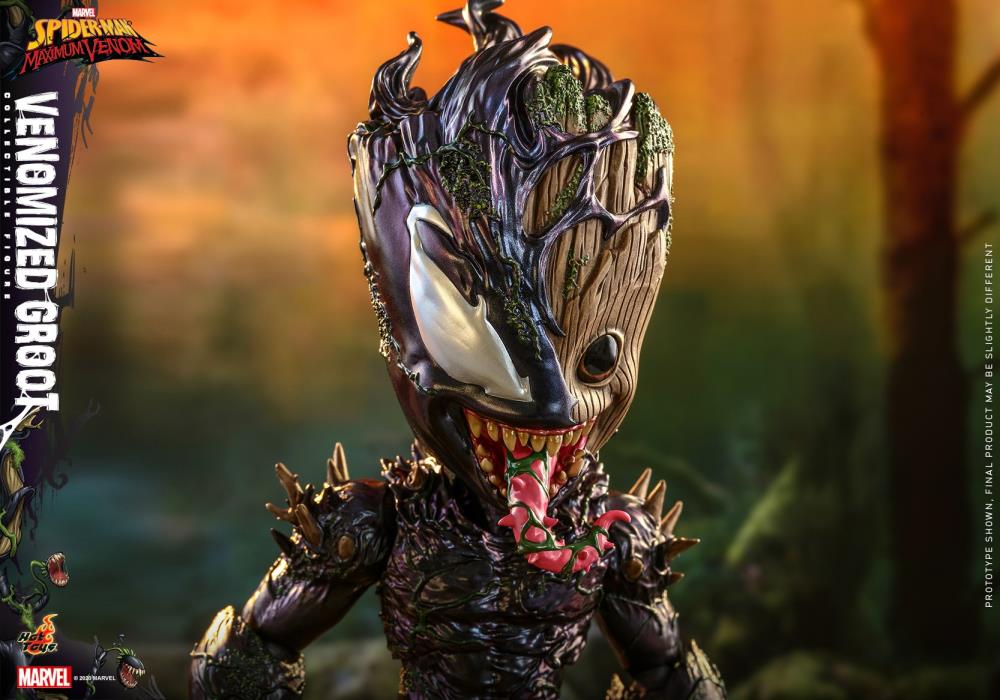 Marvel's Spider-Man: Maximum Venom LMS014 Venomized Groot Life-Size Collectible Figure Gallery Image 16