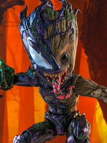 Marvel's Spider-Man: Maximum Venom LMS014 Venomized Groot Life-Size Collectible Figure Gallery Image 2