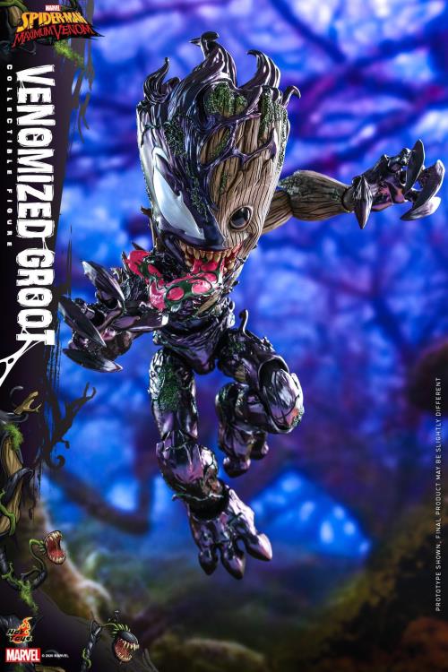 Marvel's Spider-Man: Maximum Venom LMS014 Venomized Groot Life-Size Collectible Figure Gallery Image 4