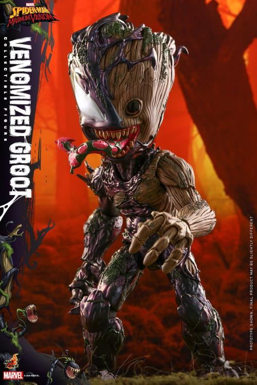 Marvel's Spider-Man: Maximum Venom LMS014 Venomized Groot Life-Size Collectible Figure Gallery Image 11