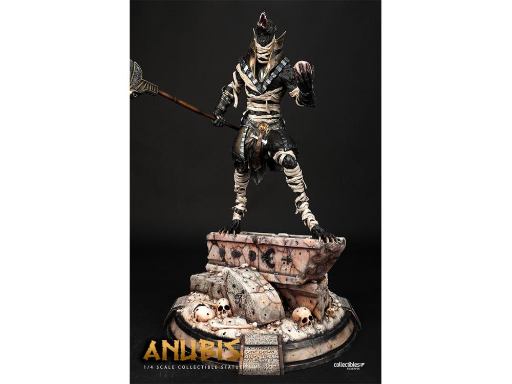 Gods & Monsters Anubis 1/4 Scale Legendary Limited Edition Statue Gallery Image 3