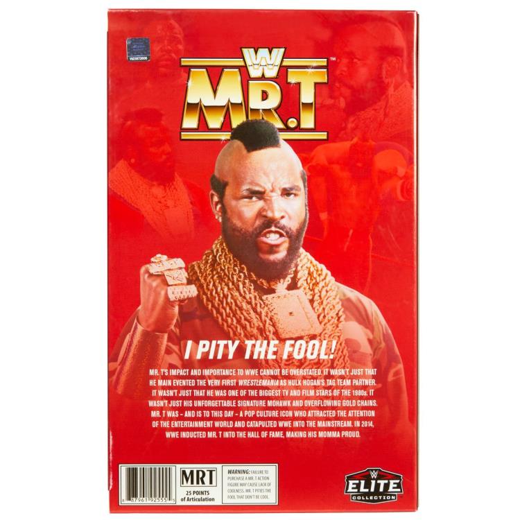WWE Elite Collection Mr. T SDCC 2020 Exclusive Figure Gallery Image 10