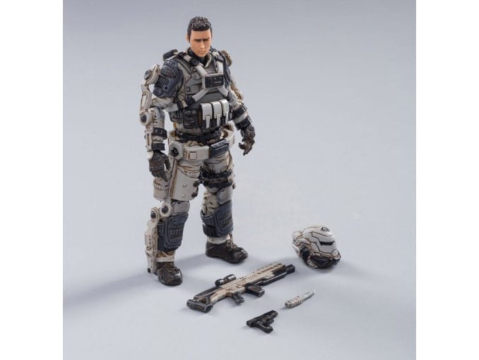 Battle for the Stars Free Truism 20th Legion White Viper Squad 1/18 Scale Figure Package Gallery Image 21