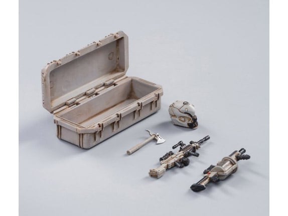 Battle for the Stars Free Truism 20th Legion White Viper Squad 1/18 Scale Figure Package Gallery Image 17
