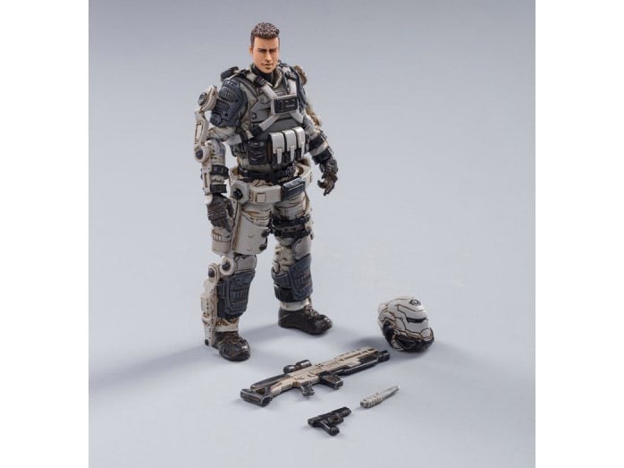 Battle for the Stars Free Truism 20th Legion White Viper Squad 1/18 Scale Figure Package Gallery Image 22