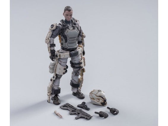 Battle for the Stars Free Truism 20th Legion White Viper Squad 1/18 Scale Figure Package Gallery Image 24