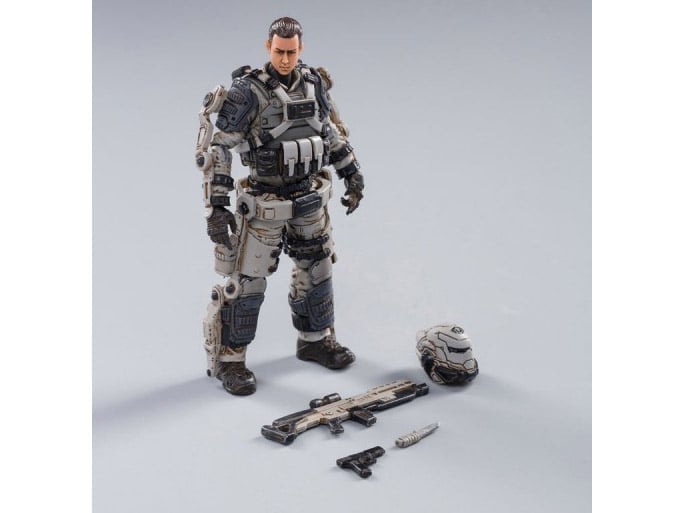 Battle for the Stars Free Truism 20th Legion White Viper Squad 1/18 Scale Figure Package Gallery Image 23