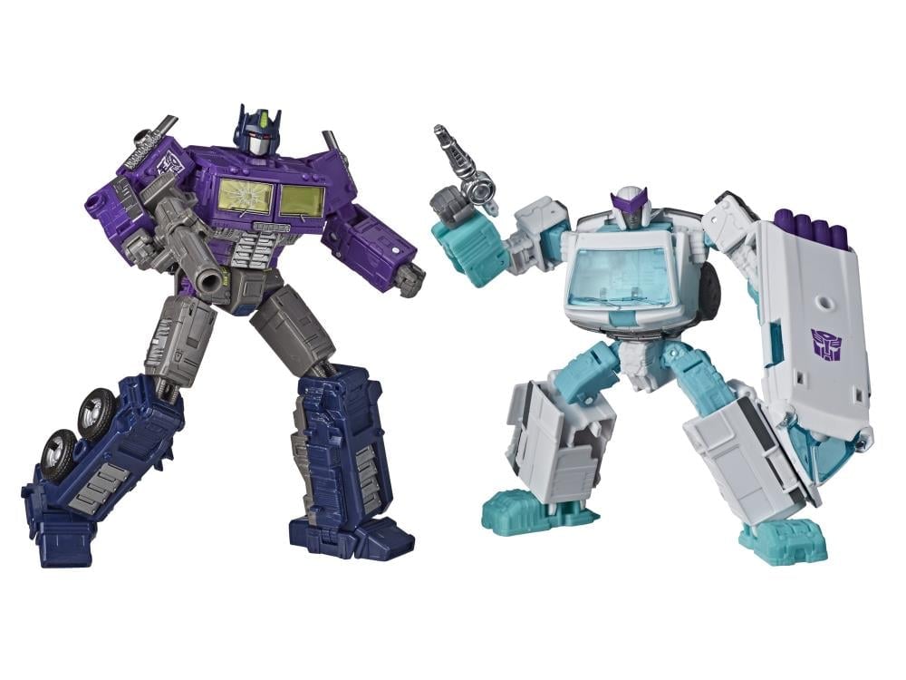 Transformers Generations Selects Shattered Glass Optimus Prime & Ratchet Two-Pack Gallery Image 11