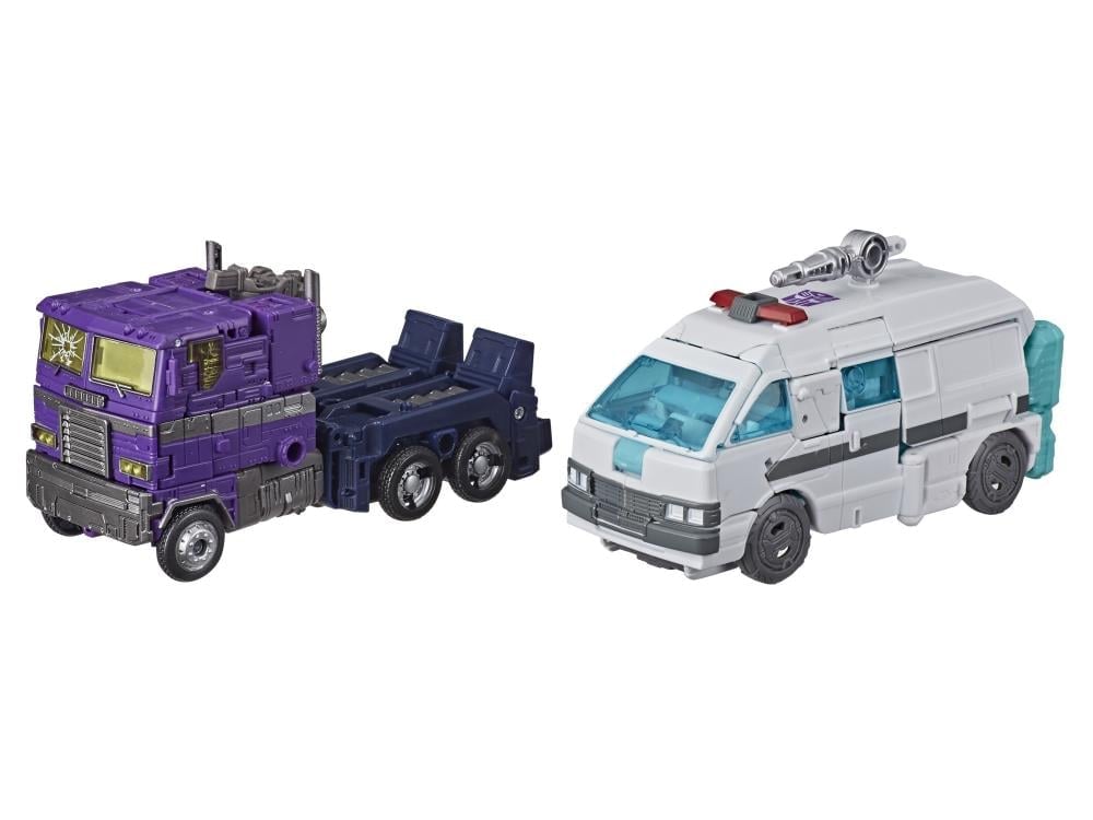 Transformers Generations Selects Shattered Glass Optimus Prime & Ratchet Two-Pack Gallery Image 12