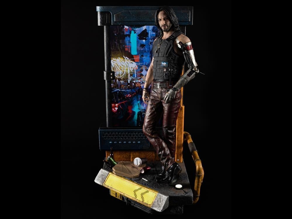 Cyberpunk 2077 Johnny Silverhand 1/4 Scale Statue Gallery Image 4