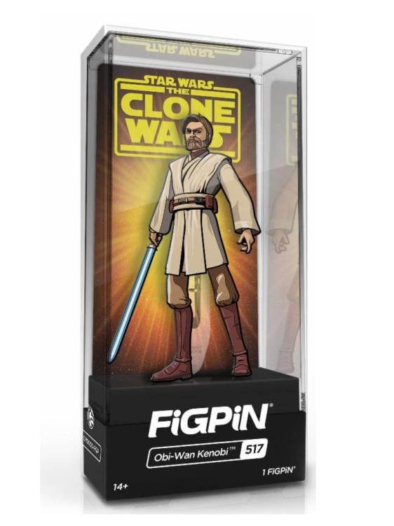 Star Wars: The Clone Wars FiGPiN #517 Obi-Wan Kenobi Gallery Image 4