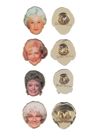 The Golden Girls Lapel Pin Set Gallery Image 2