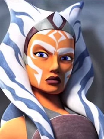 Star Wars: The Clone Wars Passenger Series Ahsoka Tano Window Decal Gallery Image 3