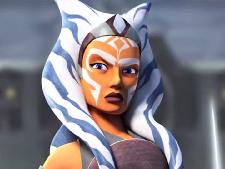 Star Wars: The Clone Wars Passenger Series Ahsoka Tano Window Decal Gallery Image 2