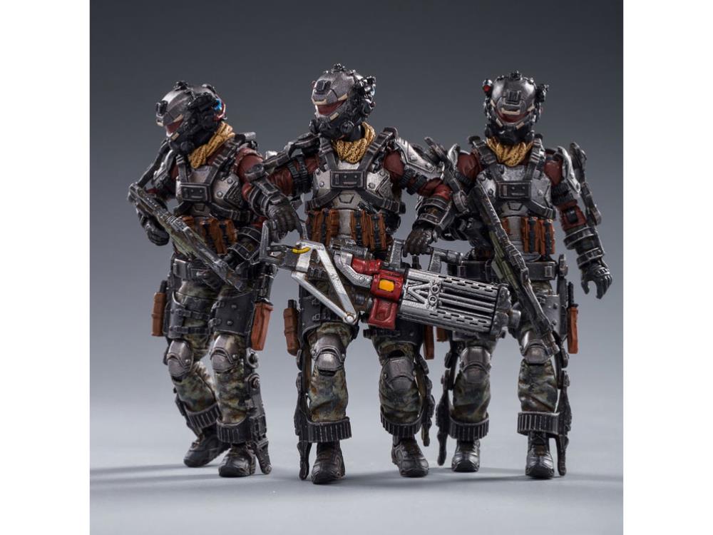 Hardcore Coldplay Skeleton Force Twin Sickle Team 1/18 Scale Set