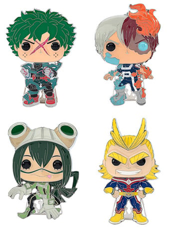 Pop! Pins My Hero Academia Wave 2 Set of 4 Pins Gallery Image 2