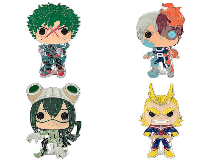 Pop! Pins My Hero Academia Wave 2 Set of 4 Pins Gallery Image 1
