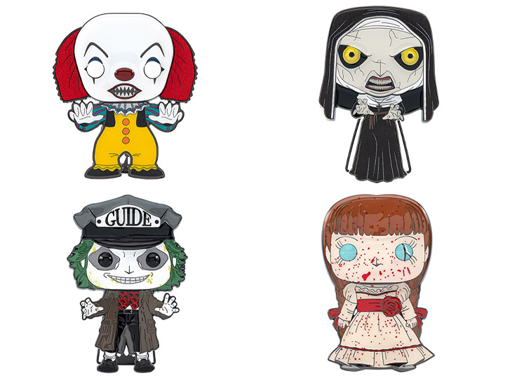 Pop! Pins: Horror Wave 2 Set of 4 Pins Gallery Image 1