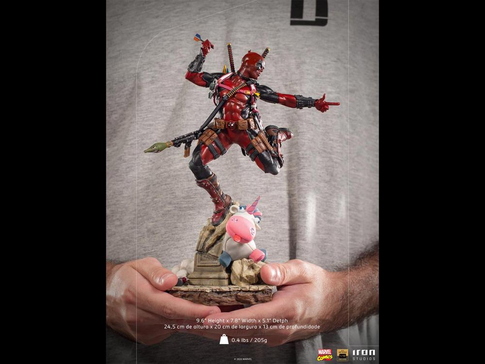 X-Men Battle Diorama Series Deadpool 1/10 Art Scale Statue Gallery Image 18